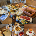 友人たちとのポットラックパーティ